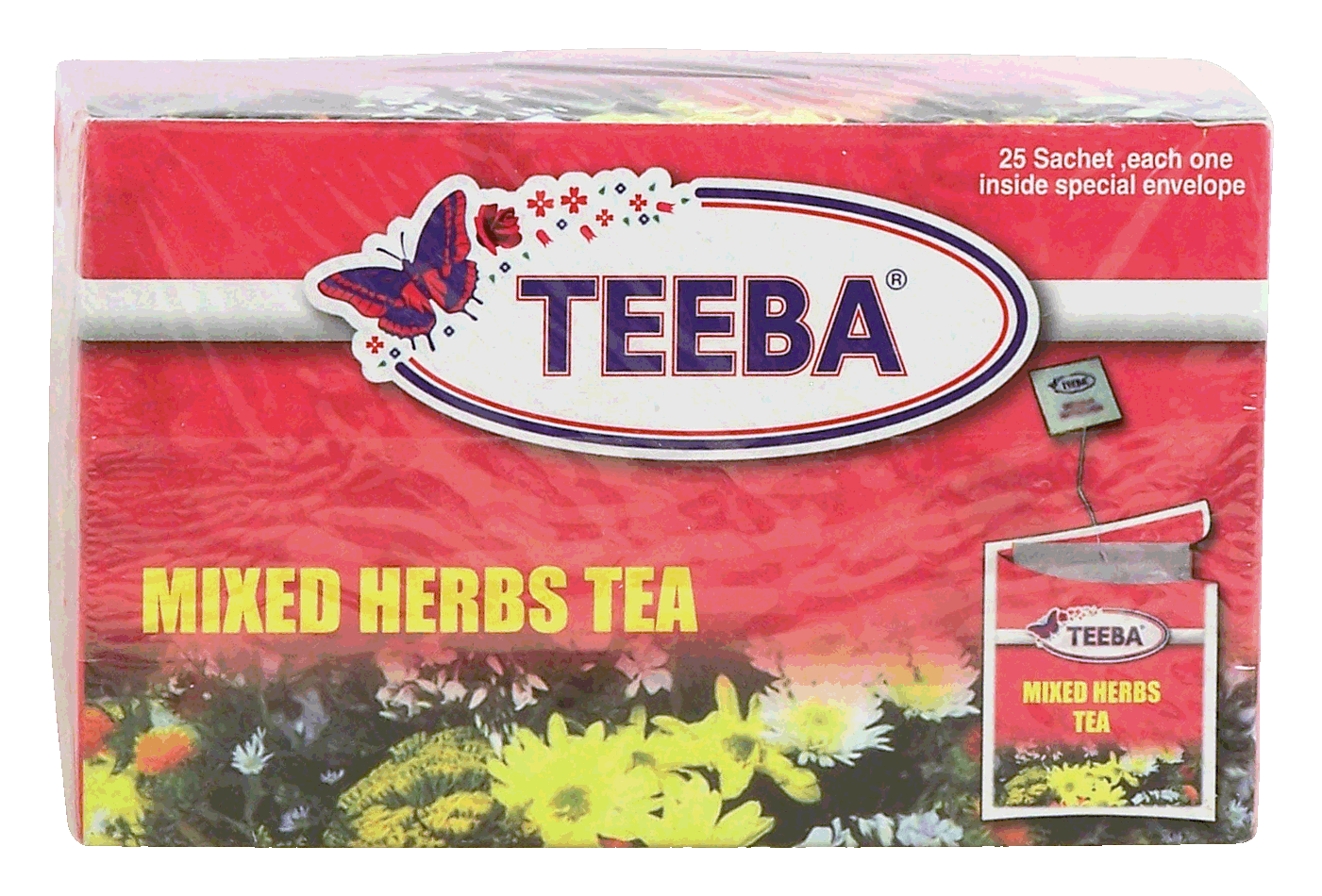 Teeba  mixed herbs tea, tea bags Full-Size Picture